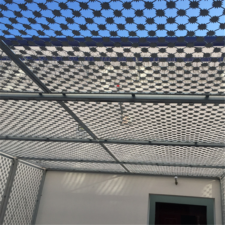 梅花刺鋼網墻案例展示圖片2